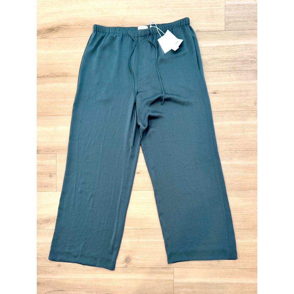 Vince Silk Style Drawstring Wide Leg 'PJ' Pant - Women's XL - NEW with Tags - Picture 5 of 8